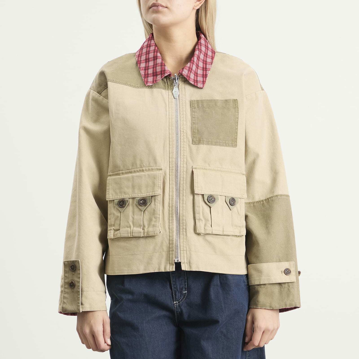Damson Madder Women's Marcelle Barn Jacket in Multi