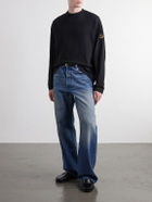 Moncler - Logo-Detailed Cotton-Jersey T-Shirt - Black