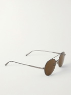 Dior Eyewear - DiorBlackSuit R6U Aviator-Style Gold-Tone Sunglasses
