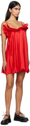 Kika Vargas Red Joan Minidress