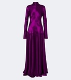 Fforme Satin maxi dress