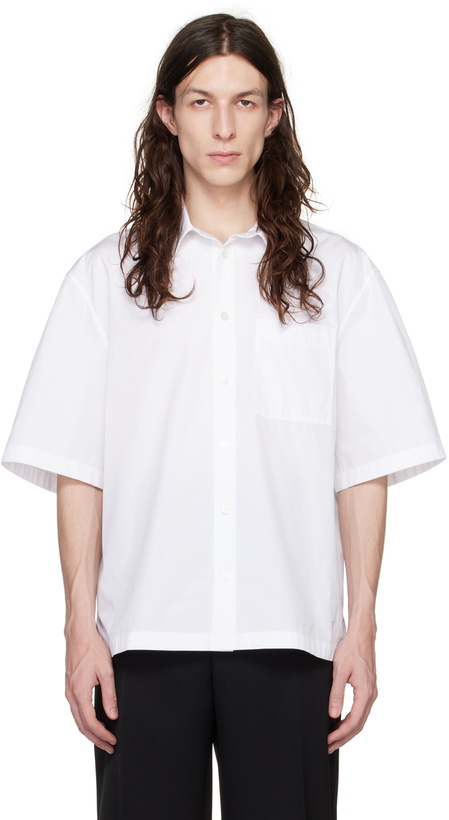 Photo: Bottega Veneta White Buttoned Shirt