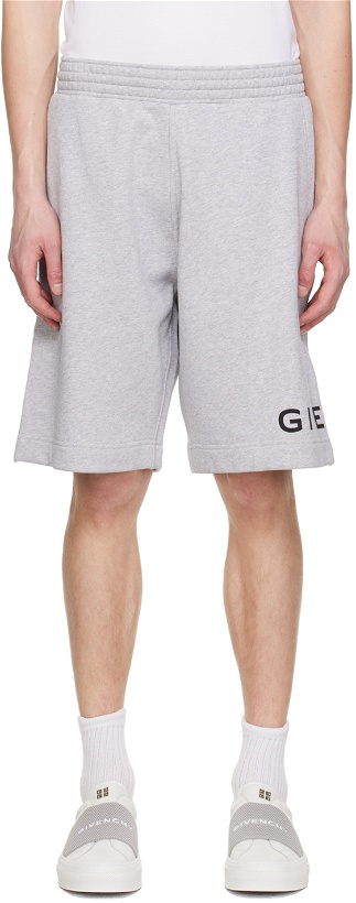 Photo: Givenchy Gray Archetype Shorts