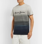 Noon Goons - Logo-Print Dégradé Cotton-Jersey T-Shirt - Gray