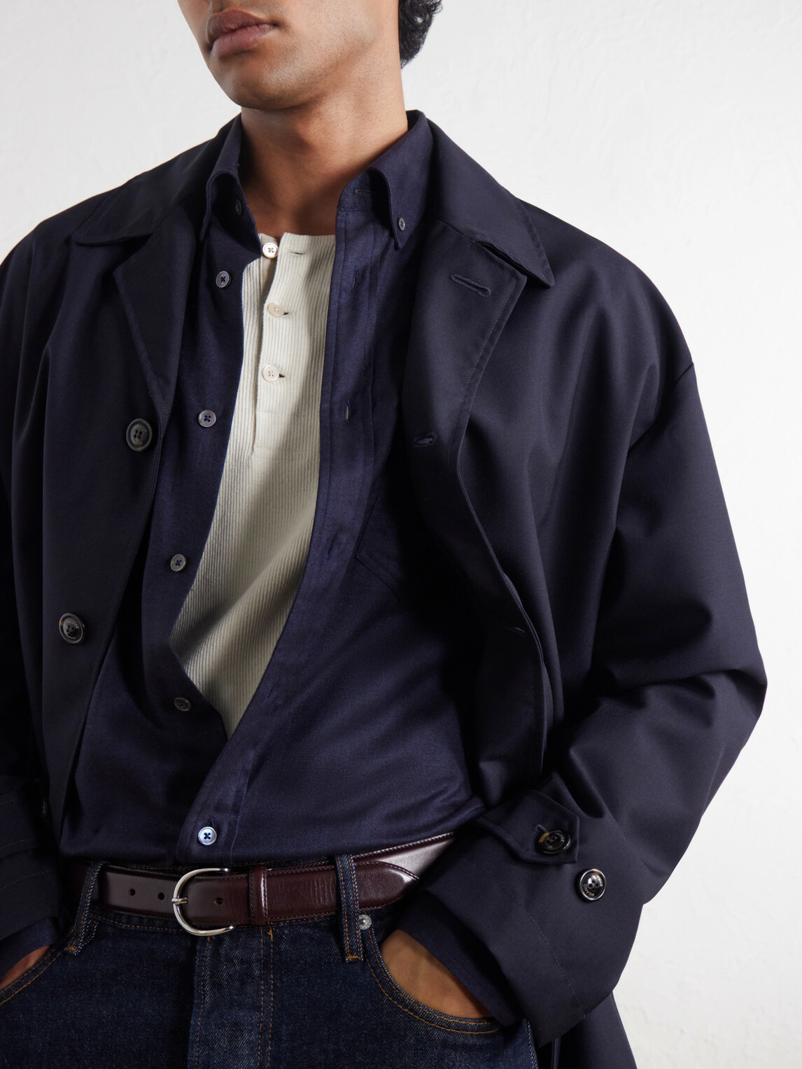 Paul Smith - Cotton and Lyocell-Blend Flannel Overshirt - Blue