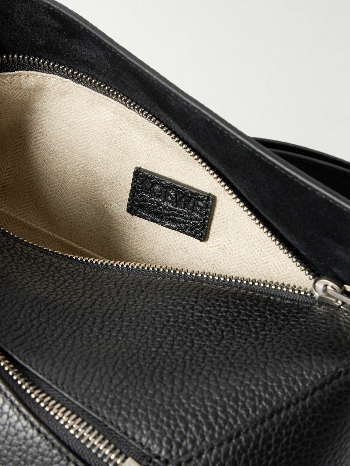 LOEWE - Puzzle Edge Small Full-Grain Leather Belt Bag