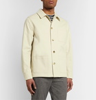 De Bonne Facture - Linen and Cotton-Blend Drill Jacket - Neutrals