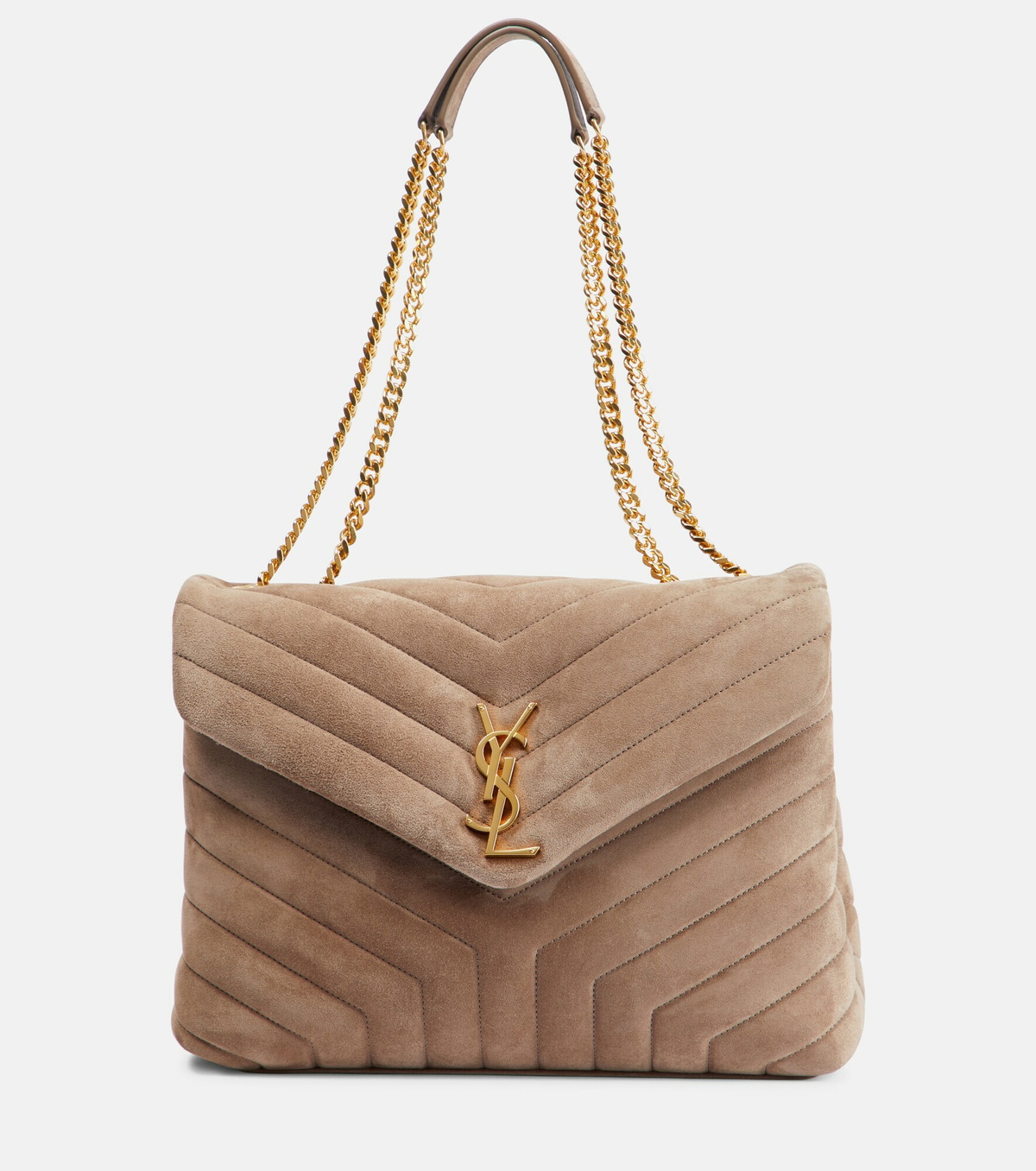 Saint Laurent - Loulou Medium suede shoulder bag Saint Laurent
