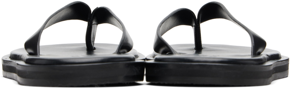 Studio Nicholson Black Curren Flip-Flops