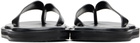 Studio Nicholson Black Curren Flip-Flops