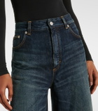 Alaïa Faded wide-leg jeans