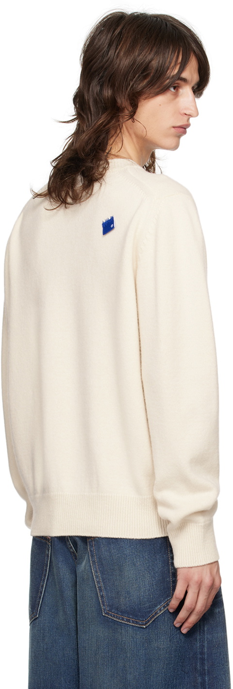 ADER ERROR オフホワイト TRSタグ ニット ADER error Off-White TRS Tag Knit Sweater ADER error