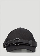 Object I44 Baseball Cap in Black
