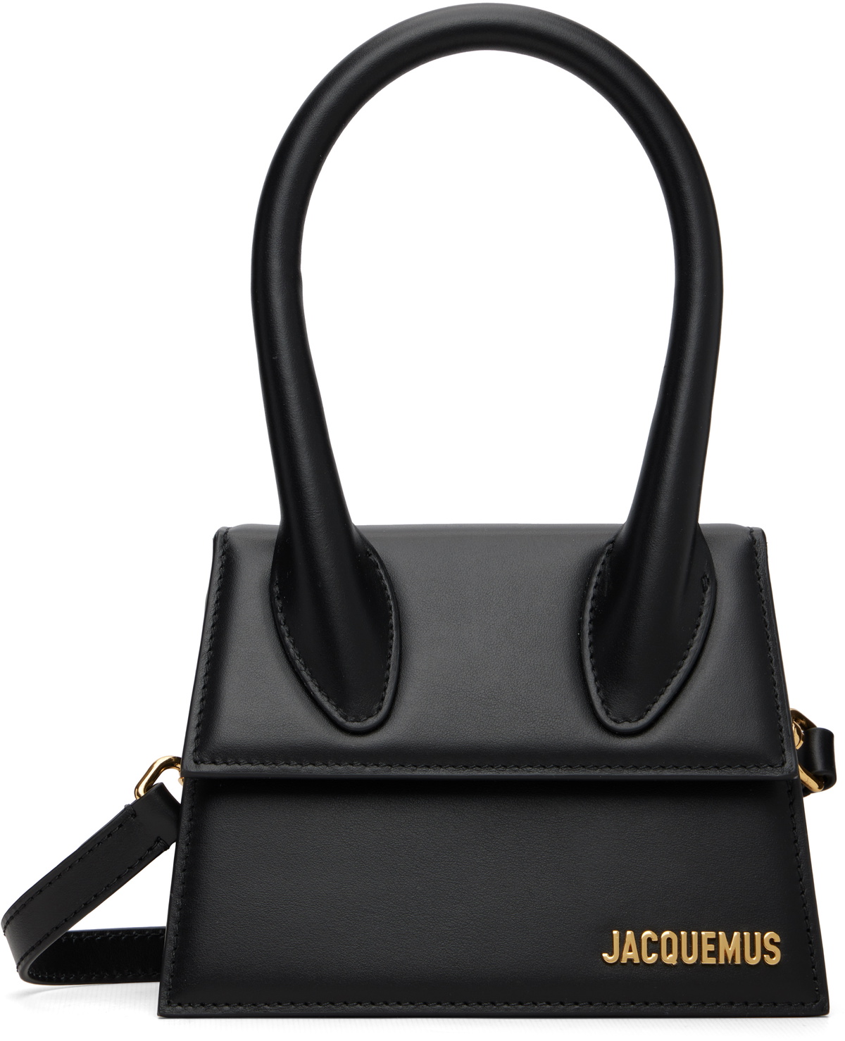 JACQUEMUS Black Les Classiques 'The medium Chiquito' Bag