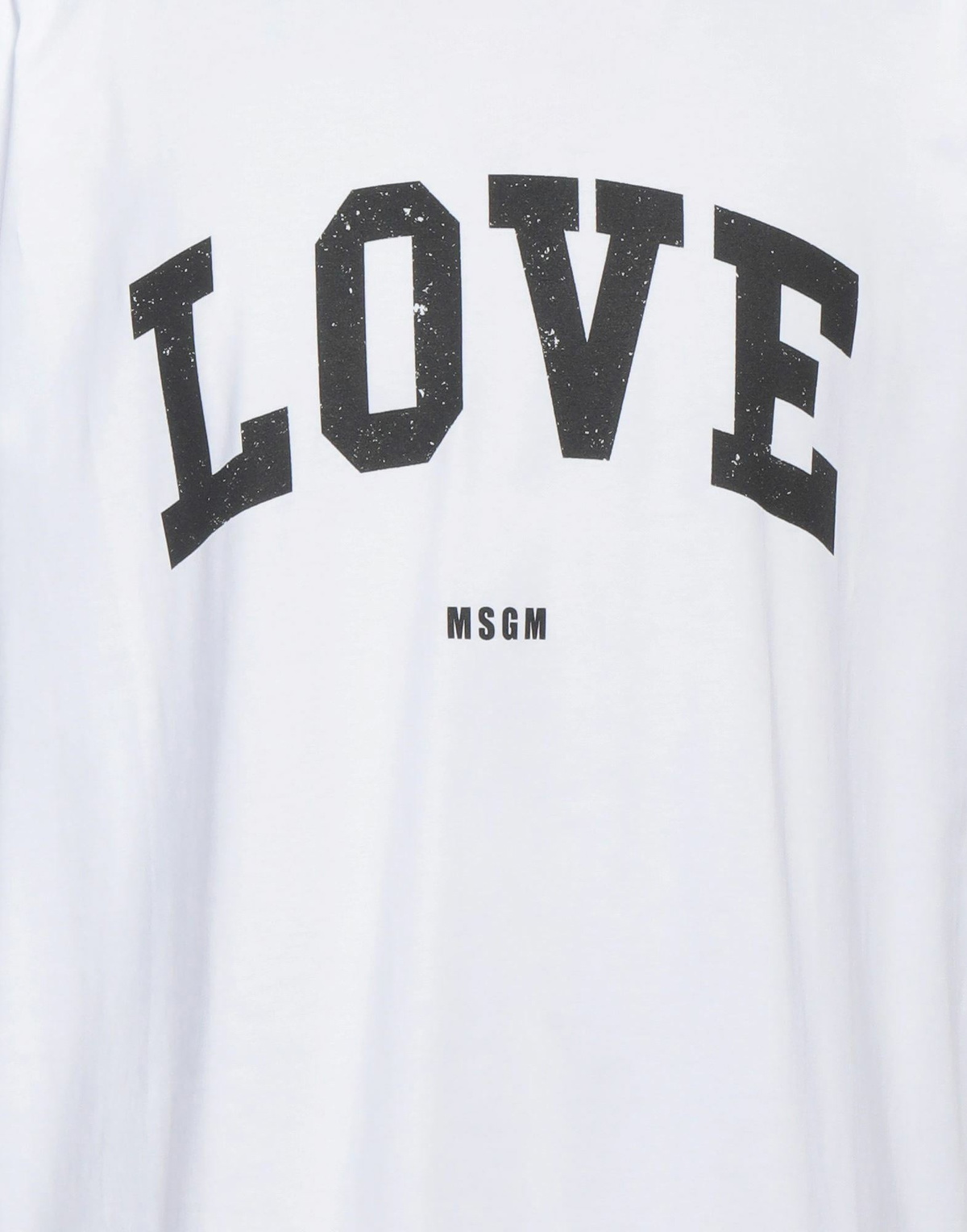 Msgm Mens T-shirt in White