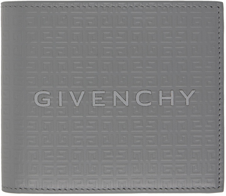Photo: Givenchy Gray 4G Micro Leather Wallet