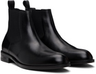 BOSS Black Leather Chelsea Boots