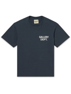 Gallery Dept. - Souvenir Logo-Print Cotton-Jersey T-Shirt - Blue