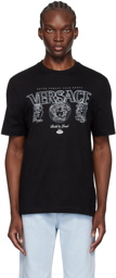 Versace Black 'The Evolution Of Medusa' T-Shirt