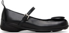 OPEN YY Black Badge Appliqué Flats