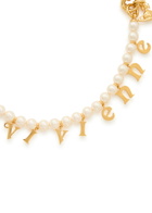 Vivienne Westwood Leanne Letter-charm Pearl Necklace - One Size