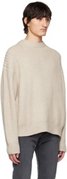 John Elliott Beige Capri Sweater