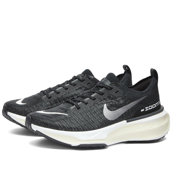 Photo: Nike Men's ZoomX Invincible Run Flyknit 3 Sneakers in Black/White