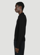 Maison Margiela - Ribbed Pullover Sweater in Black