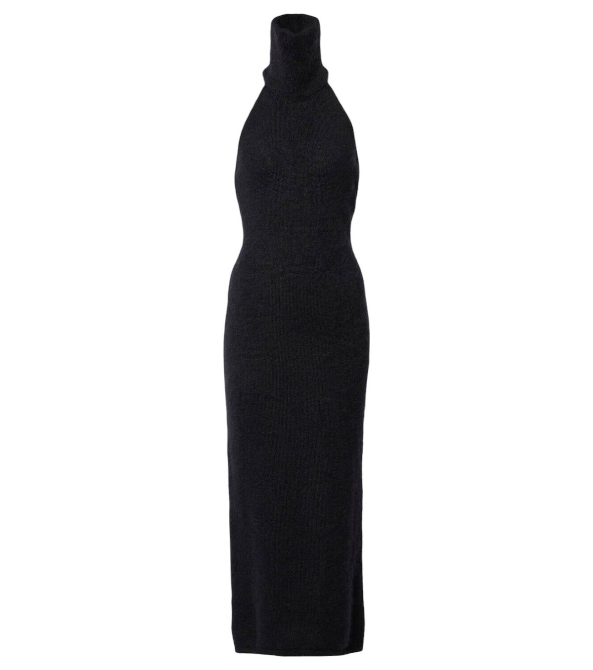 Magda Butrym Halterneck mohair-blend maxi dress Magda Butrym