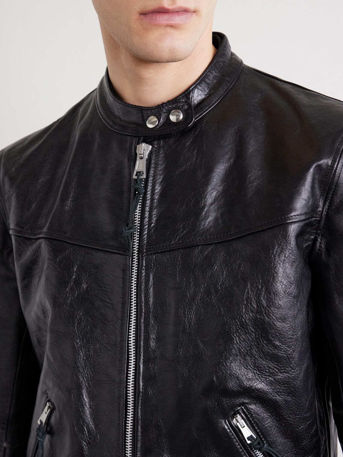 Our Legacy - Yurei Leather Jacket - Black Our Legacy
