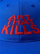 Gallery Dept. - ATK G-Patch Embellished Cotton-Twill Baseball Cap - Blue