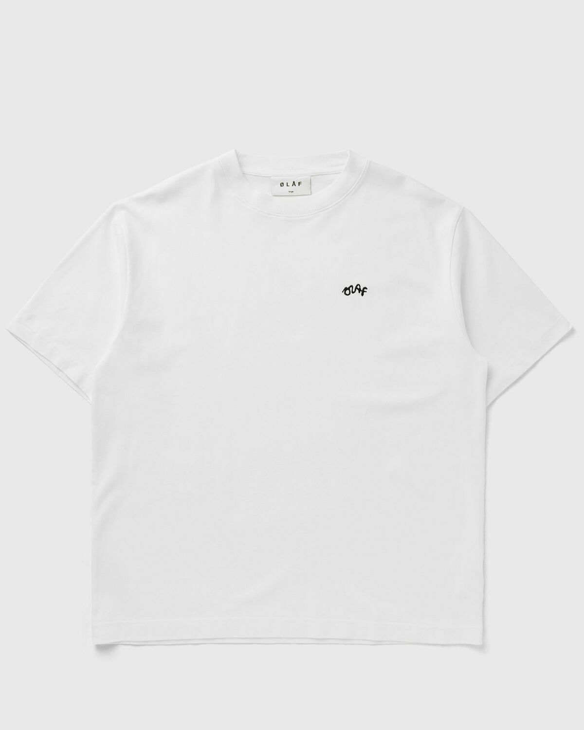 ØLÅF SIGNATURE TEE SS White Mens Shortsleefe