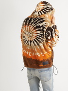 AMIRI - Tie-Dyed Fleece Hoodie - Orange