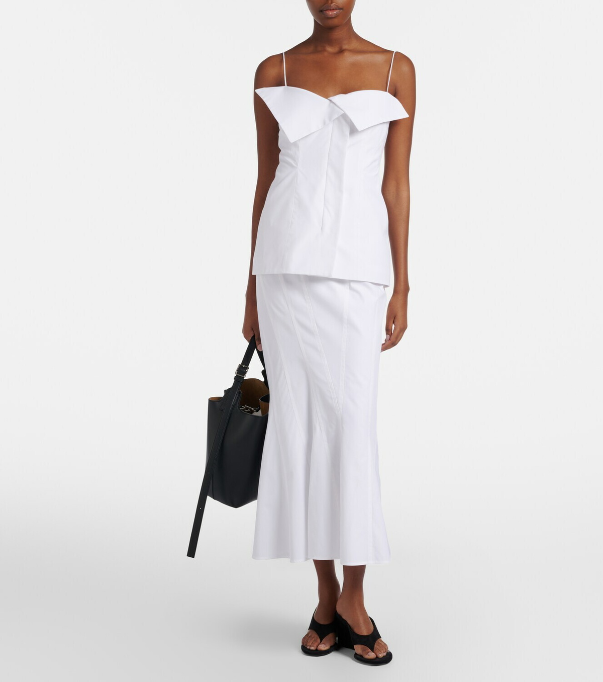 Fforme Eilwen cotton poplin top