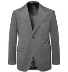Camoshita - Light-Grey Wool-Blend Corduroy Suit Jacket - Gray