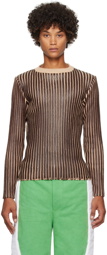 Stanley Raffington SSENSE Exclusive Brown Sweater