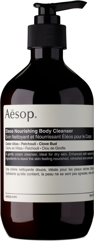 Photo: Aesop Eleos Nourishing Body Cleanser, 500 mL