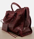 Balenciaga Le City Medium leather top-handle bag