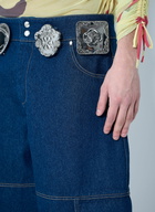 Chopova Lowena Balmy Denim Shorts