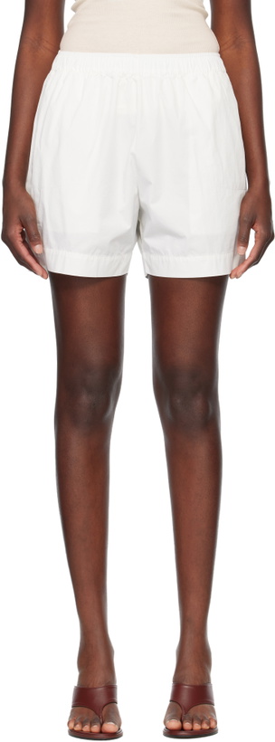 Photo: Nothing Written White Yaphi Shorts