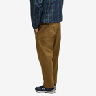 Garbstore Men's Pleated Wide Easy Trousers in Khaki