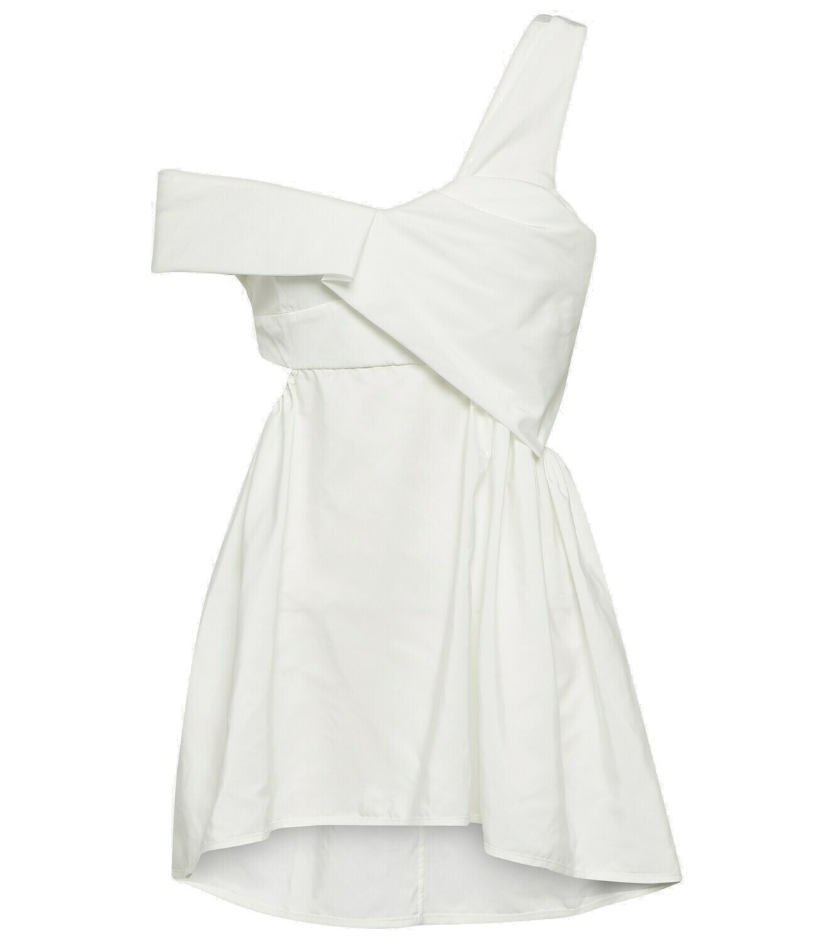 Cecilie Bahnsen - Carrie ruffle-trimmed poplin top Cecilie