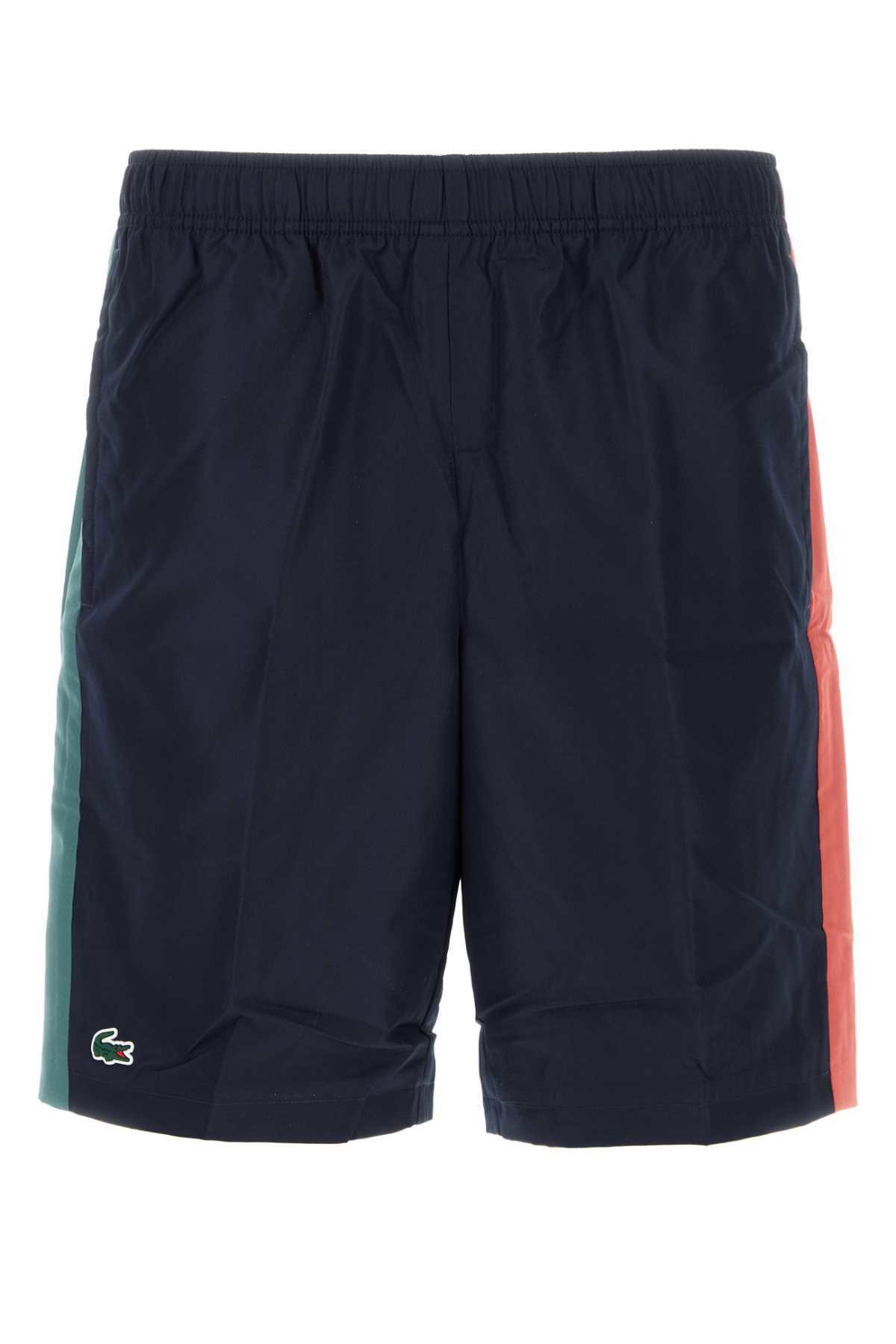 Lacoste Men's Classic Sweat Shorts in Black Lacoste