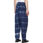 Hed Mayner Blue and White Judo Trousers