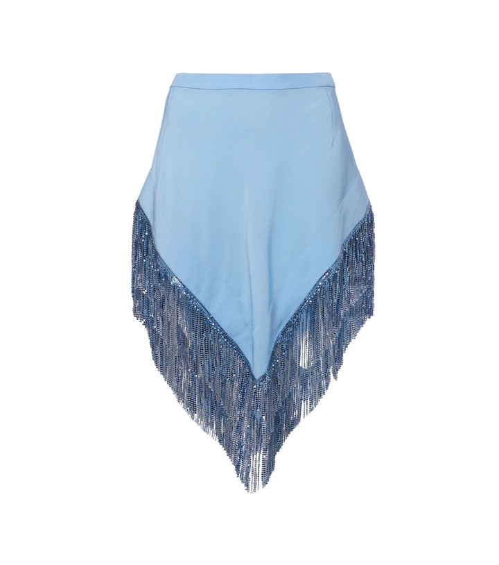 Photo: Rabanne Chainmail crêpe miniskirt