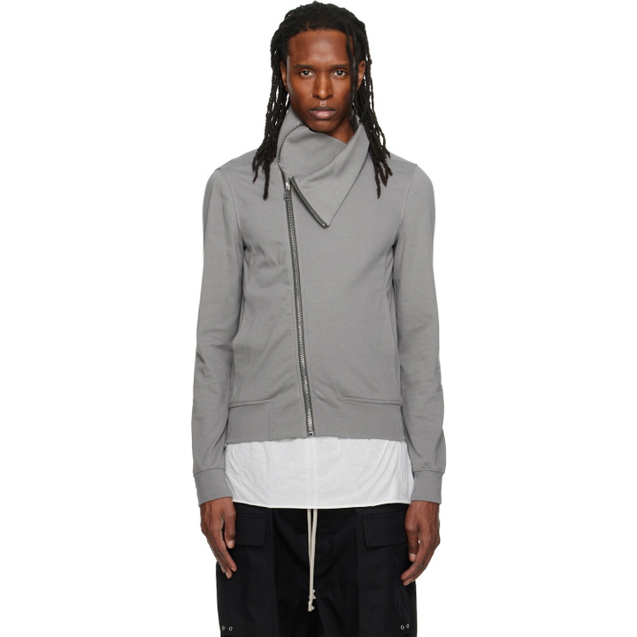 Photo: Rick Owens Gray Tower Bauhaus Jogger Track Jacket