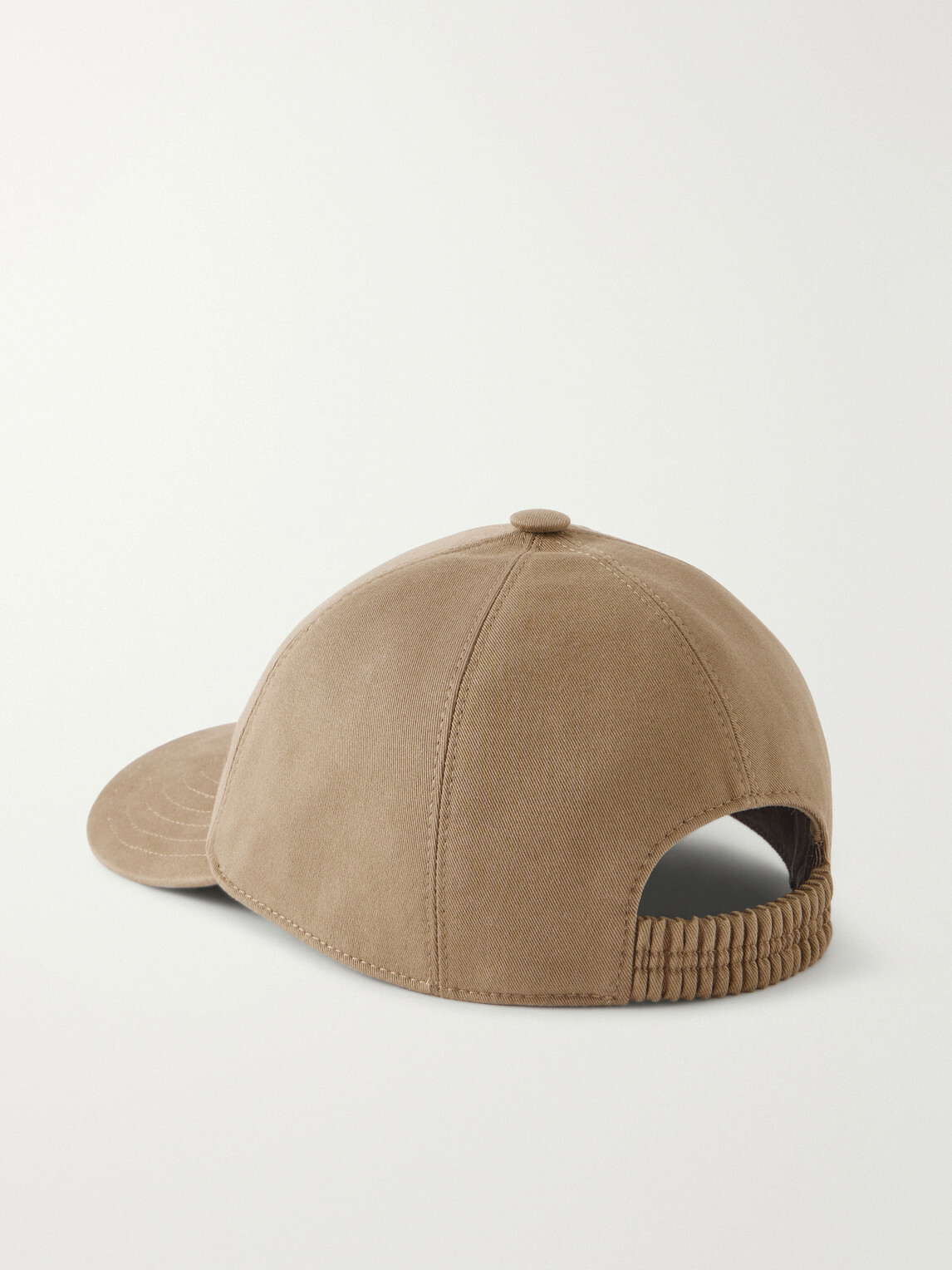 Purdey - Logo-Embroidered Cotton-Twill Baseball Cap - Brown