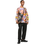 Comme des Garcons Shirt Multicolor Futura Edition Print Shirt