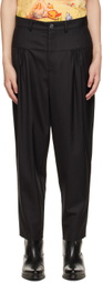 Molly Goddard Gray Peggy Trousers