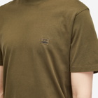 C.P. Company Men's Logo Patch T-Shirt in Ivy Green